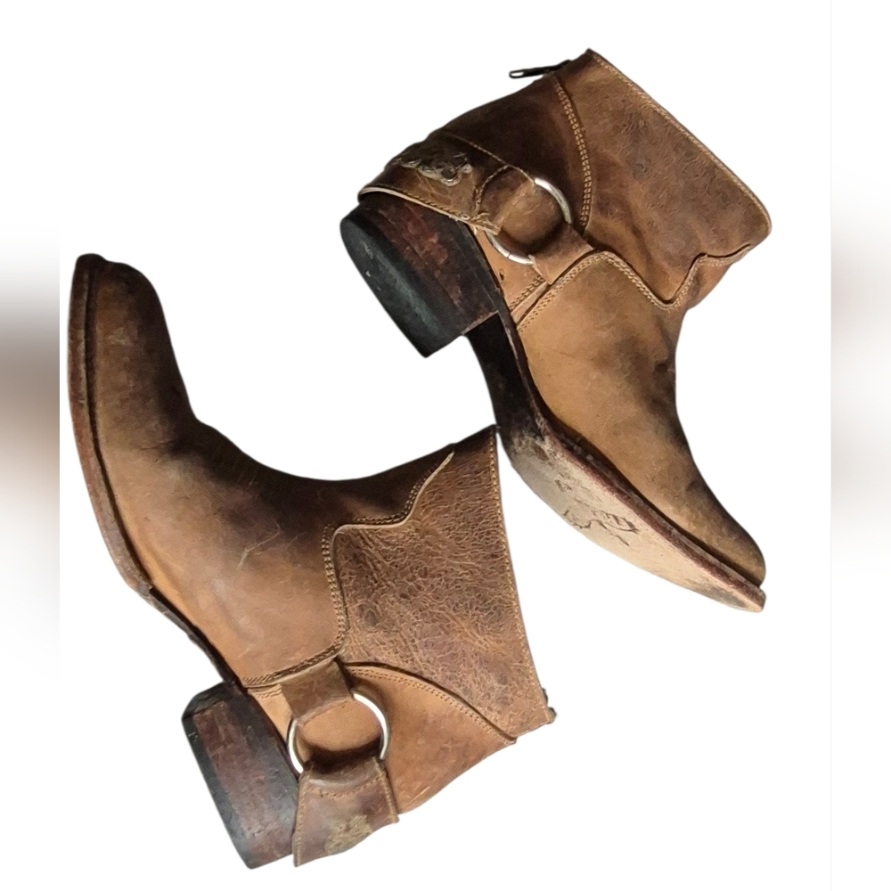 Freebird Brown Ankle Boots